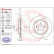 Brake disc 09.D991.11 Brembo, Thumbnail 2