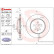Brake disc 09.E028.23 ABS, Thumbnail 2