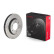 Brake disc 09.E069.11 Brembo, Thumbnail 2