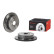 Brake disc 09.E524.11 Brembo, Thumbnail 2