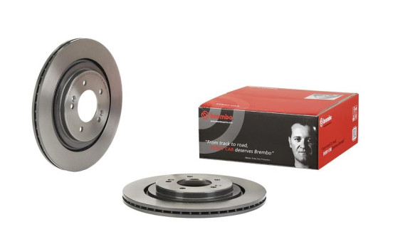Brake disc 09.E536.11 Brembo
