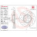 Brake disc 09.F523.13 Brembo