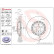Brake disc 09.F800.33 Brembo