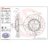Brake disc 09.F800.43 Brembo