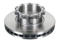 Brake disc 09099 FEBI