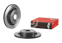 Brake disc 09E52811 Brembo