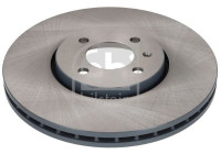 Brake disc 1000750 FEBI