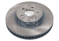 Brake disc 1000752 FEBI
