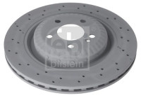 Brake disc 1003475 FEBI
