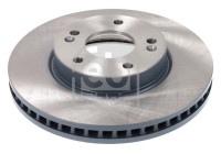 Brake disc 1007215 FEBI