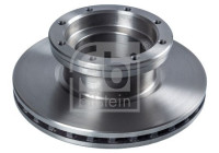 Brake disc 104291 FEBI