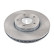 Brake Disc 105718 FEBI, Thumbnail 2
