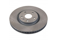 Brake Disc 106348 FEBI
