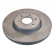 Brake Disc 107222 FEBI