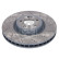 Brake Disc 107510 FEBI