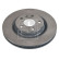 Brake Disc 107518 FEBI, Thumbnail 2 Brake Disc 107518 FEBI, Thumbnail 2