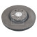 Brake Disc 107728 FEBI, Thumbnail 2 Brake Disc 107728 FEBI, Thumbnail 2