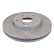 Brake Disc 108672 FEBI