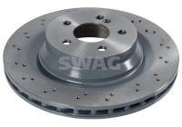 Brake disc 10943897 Swag