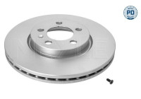 Brake disc 115 521 0070/PD Meyle