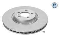 Brake disc 115 521 0072/PD Meyle