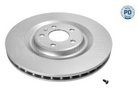 Brake disc 115 523 0045/PD Meyle