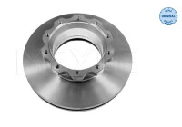 Brake disc 12-35 521 0004 Meyle