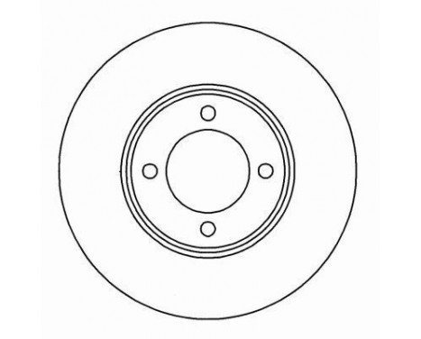 Brake Disc 15518 ABS