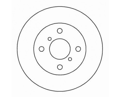 Brake Disc 15554 ABS