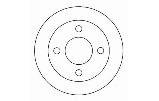 Brake Disc 15561 ABS
