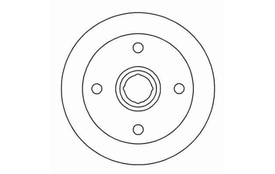 Brake Disc 15563 ABS