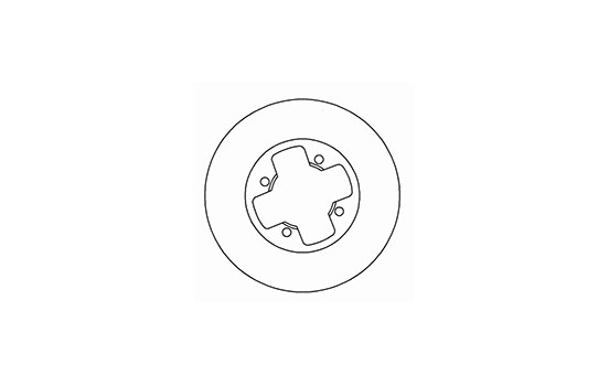 Brake Disc 15571 ABS