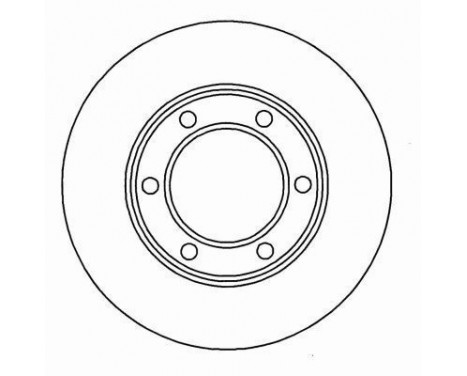 Brake Disc 15575 ABS