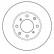 Brake Disc 15626 ABS