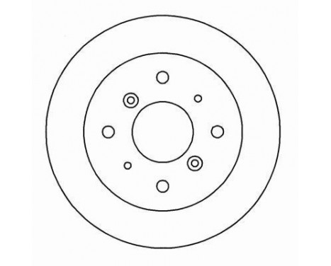 Brake Disc 15628 ABS