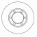 Brake Disc 15651 ABS