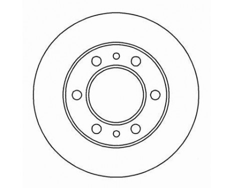 Brake Disc 15654 ABS