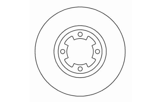 Brake Disc 15656 ABS