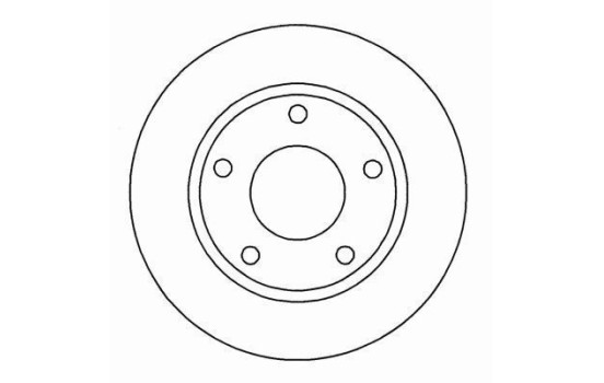 Brake Disc 15712 ABS