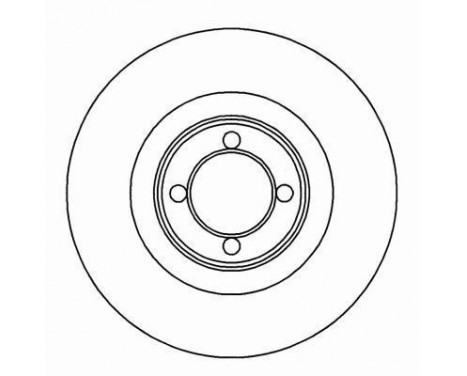 Brake Disc 15717 ABS