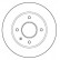 Brake Disc 15728 ABS