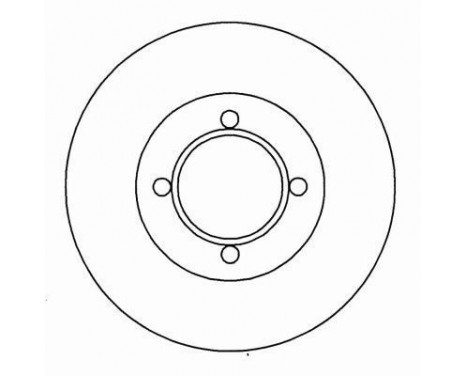 Brake Disc 15747 ABS