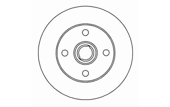 Brake Disc 15757 ABS