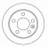 Brake Disc 15811 ABS