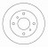 Brake Disc 15888 ABS