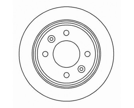 Brake Disc 15890 ABS