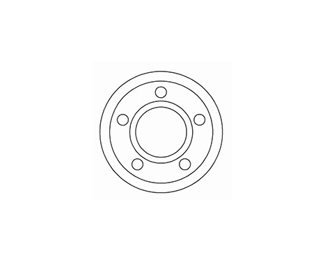 Brake Disc 15892 ABS, Image 2