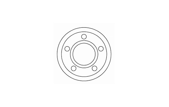 Brake Disc 15892 ABS, Image 2