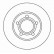 Brake Disc 15936 ABS