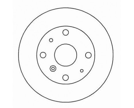 Brake Disc 15943 ABS